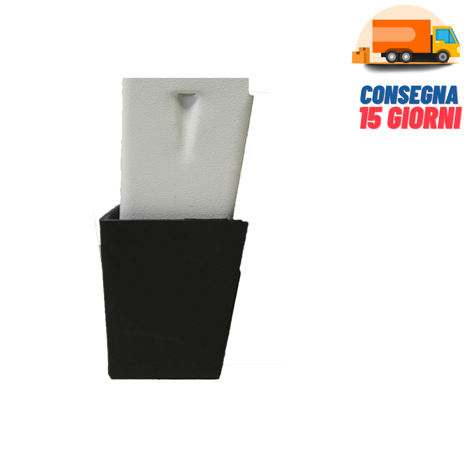 Set 4 Copripiedi Antiscivolo Per Scale - Gomma Protettiva 25x35 Cm, Per Stabilità E Protezione Pavimenti